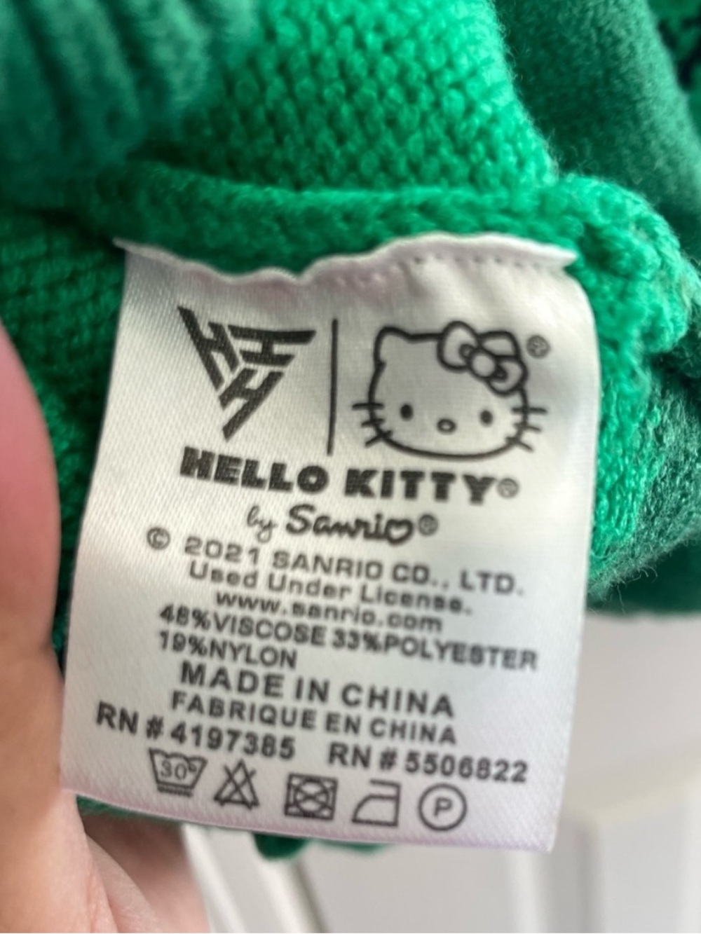 Sanrio x Hypland Hello Kitty Sweater - Multicolor New with Tags! - Picture 6 of 6